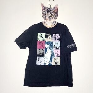 Taylor Swift Eras Tour Black Tee M
